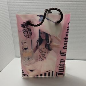 Juicy Couture Pink and Black Gift Bag